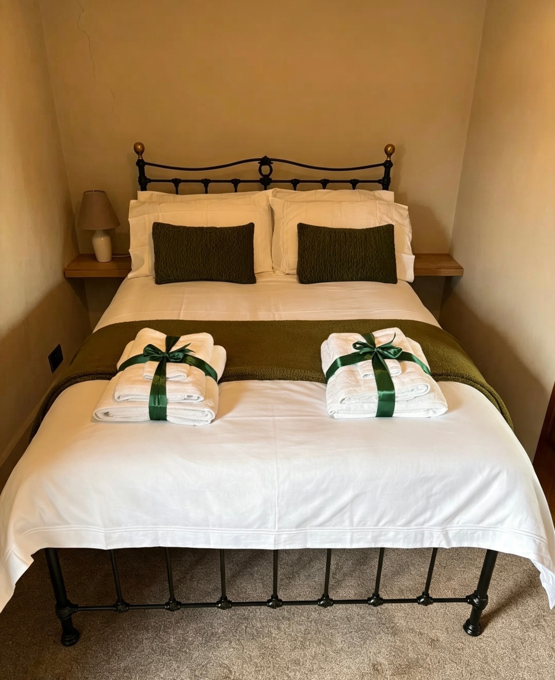 Freshly cleaned and prepared holiday cottage